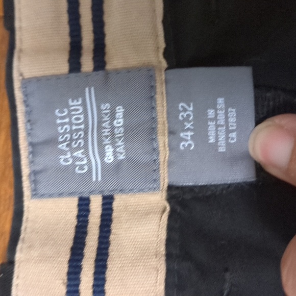 Gap Men's Classic Khakis Pants 34x32 - Picture 6 of 7
